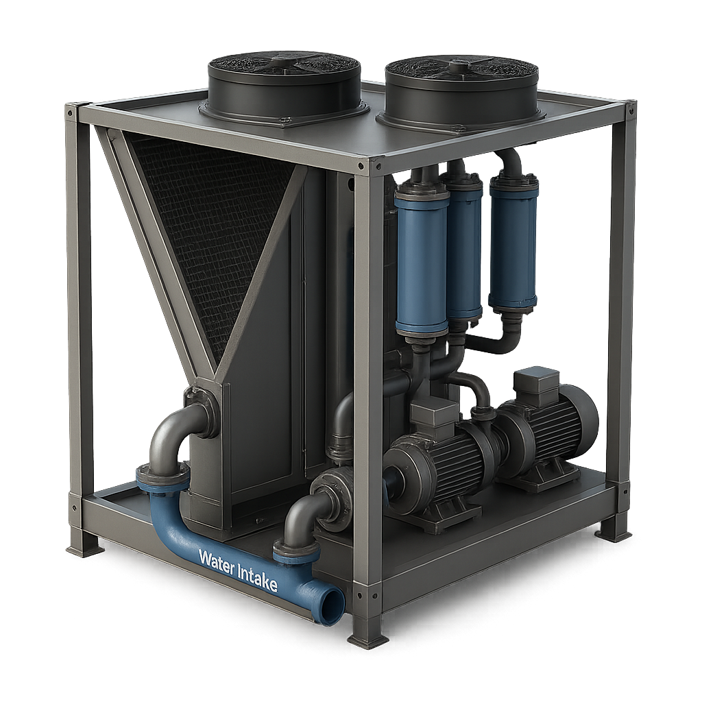Cooling and ORC Infrastructure System